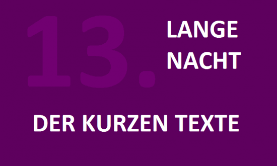 Obrázek k akci 13. dlouhá noc krátkých textů 