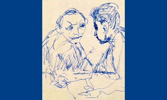 Obrázek k akci Kuriózně podivínský svět – Alfred Kubin a Hans Fronius – Přátelství umělců v dopisech